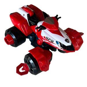 POWER RANGERS SPD Delta Morph Red ATV. BANDAI